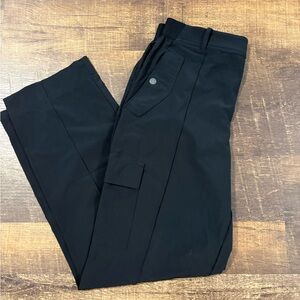 Athleta Black Cargo Track Pants
